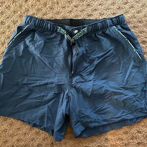 Chubbies Retro Outdoor Short Navy Blue Size Large
